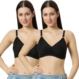 Pack of 2 Women Everyday Non Padded Bra-image-73