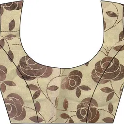 rhey Printed Bollywood Chiffon Saree image 5