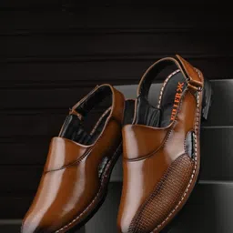 killer Men Premium Synthetic Peshawari Sandal image 1