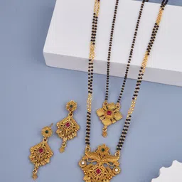 house of common Alloy Gold-plated Gold Jewel Set-picture-18