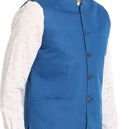 turtle Self Design Men Waistcoat image 3