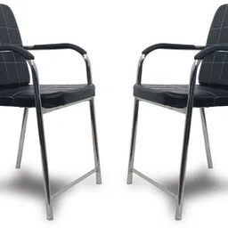 my cubicles Novara Leather Visitor Chair Combo Offer – Set of 2 Premium Leather Chairs Leather Office Visitor Chair-picture-45