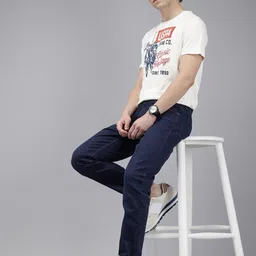 u.s. polo assn. Men Slim Mid Rise Blue Jeans image 5