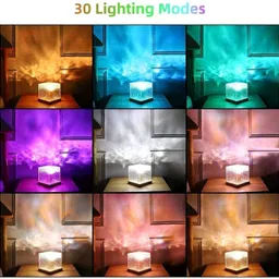 Dynamic Water Pattern Light, 16 Colors, LED Mood Lamp 43 Table Lamp-image-12