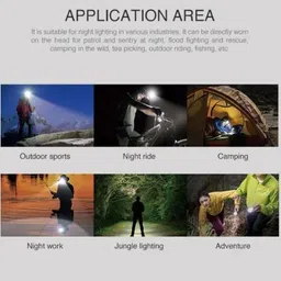 rgv M983 (New Edition) Zoomable 5 Modes Flashlight, Super Bright 100W Light Torch image 4