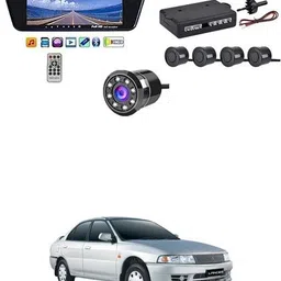 rkpsp 7 Inch 16:9 TFT LED Car Rearview Monitor Mirror with Touch Button With Black Parking Sensor & Camera For Lancer Universal For All Models Car Stereo-picture-17