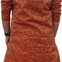 26 i Men Jacquard Kurta Salwar Set image 2