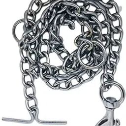 petra Heavy duty Steel chain 160 cm size for medium and large dog 152 cm Dog Chain Leash-picture-16