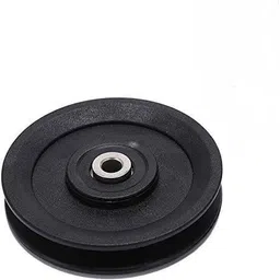 lcarno BUSH BEARING PULLEY 4 INCH SIZE PAC OF 4 PCS Climbing Pulley image 2