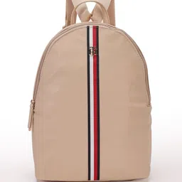 tommy hilfiger Solid Beige Nylon Backpack Backpack-picture-14