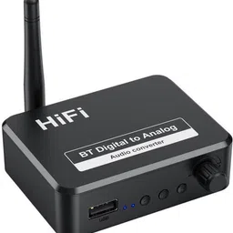 Tobo DAC Bluetooth 5.1 Receiver Digital Optical Fiber Analog Audio Converter TD-843WA Media Streaming Device-picture-20