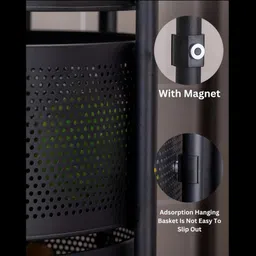 zingified Stainless Steel Kitchen Trolley image 3