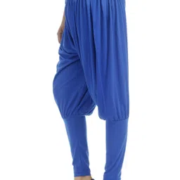 adam n eve Solid Cotton Viscose Blend Women Harem Pants image 2