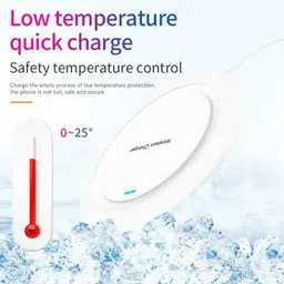 Cokoeye COCO-EYE 15W Fast Wireless Charger Pad Ultra Slim Qi-Compatible Type-C Charging Pad image 3