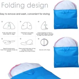 zeroes High Quality Mosquito Net Double Bed Washable Adults Mosquito Net HDPE - High Density Poly Ethylene Washable Adults Mosquito Net image 5