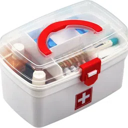 prachi NA Medicine Box, Medical Box, First aid Box , Multi Utility Storage with Handle Pill Box-picture-23