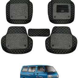 maties Leatherite 7D Mat For Maruti Suzuki Omni image 1