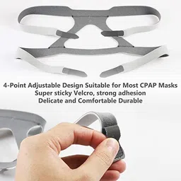 rouniyar Headgear Strap for ResMed Series, CPAP Mask,Standard (Headgear Only) Face Shaping Mask-picture-27