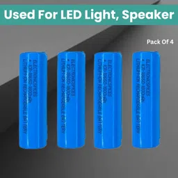 sacro Rechargeable 1800Mah Lithium-Ion For Light Speaker Pack of 4Q35 Battery-picture-42