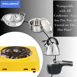 wellberg 1000 W Radiant Cooktop Jog Dial image 3