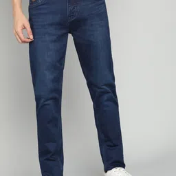 integriti Men Slim Mid Rise Dark Blue Jeans-picture-23