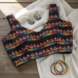 ritu creation V-Neck Women Blouse-picture-16