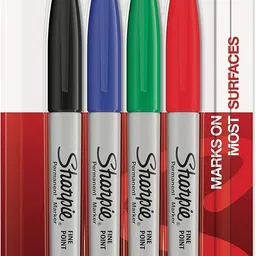 sharpie Permanent Fine Marker Set of 4 Assorted-picture-17