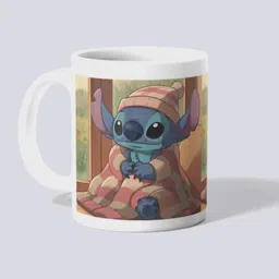 makekart Stitch & Chill Winter Mornings Coffee Ceramic Coffee Mug-picture-38