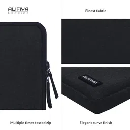 alifiya 15.6-Inch Laptop Sleeve Case Cover Bag for Chromebook / Dell / Acer / Asus / HP Laptop Sleeve/Cover image 4