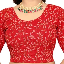 atibha fashion Round Neck Women Blouse image 3
