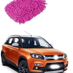 carfox Microfiber Vehicle Washing Washing Mitt Hand Glove image 3