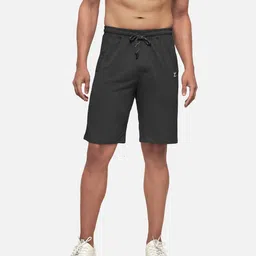 XYXX Set of 2 Men IntelliSmooth Solid Cotton Pace Shorts image 2