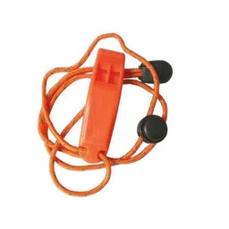 The Style Sutra 4xRope Whistle with Lanyards Soft Keychain Whistle for Outdoor Fishing Coaches Orange|Sporting Goods | Outdoor Sports | Camping & Hiking image 1