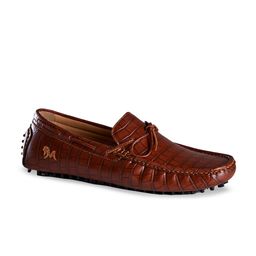 NEEMANS Men Textured Round Toe Loafers-picture-11