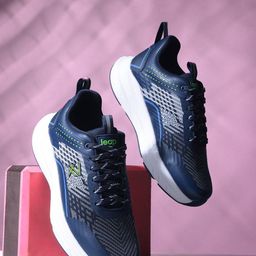 Liberty Men Textured Lace-Up Running Shoes-picture-10