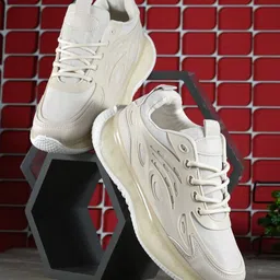 The Roadster Lifestyle Co. Women Beige & White Running Sports Shoes-picture-40