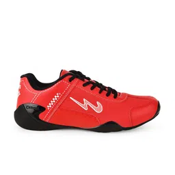 Campus Men Red PU Sneakers image 3