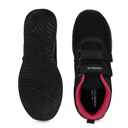 Campus Women Black Mesh Running Shoes image 5