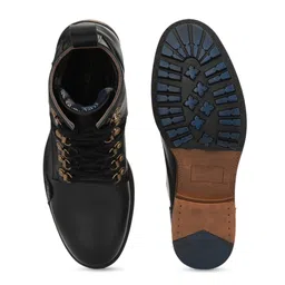Big Fox Men Black Colourblocked Trekking Shoes image 3