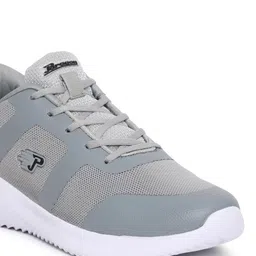 Paragon Men Grey Textile Running Sports Shoes image 4