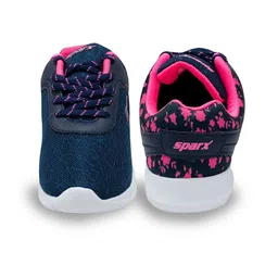 Sparx Women Navy Blue Textile Running Non-Marking Shoes image 5