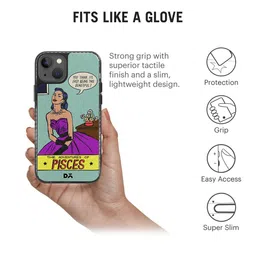 DailyObjects Graphic Printed iPhone 14 Mobile Back Case image 2