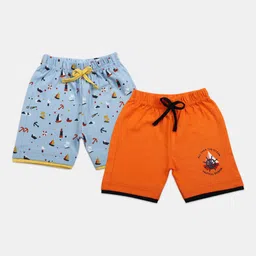 V-Mart Infant Kids Pack of 2 Printed Shorts image 1