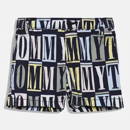 Tommy Hilfiger Boys Striped Printed Shorts image 1