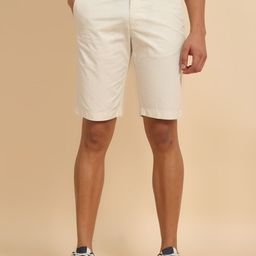 Allen Solly Men Slim Fit Mid-Rise Cotton Regular Shorts-picture-26