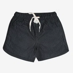 KiddoPanti Girls Black Striped Shorts-picture-11