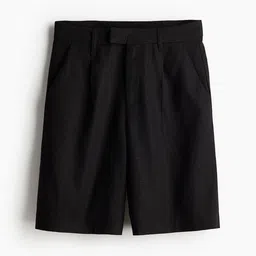 H&M Women Linen-Blend Tailored Shorts-picture-26
