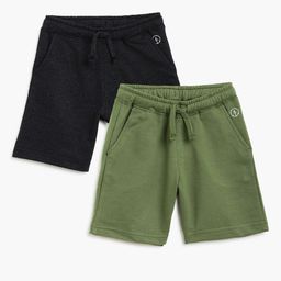 Campana Pack of 2 Boys Mid-Rise Terry Shorts-picture-36