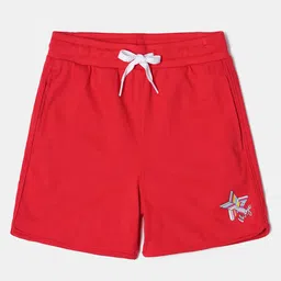 Jockey Girls Super Combed Cotton Rich Relaxed Fit Printed Curved Hem Styled Shorts - AG07-image-79