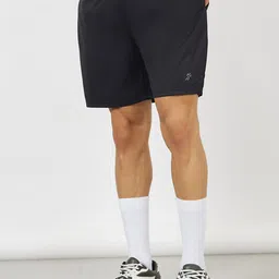 Styli Black Men Mid-Rise Slim Fit Running Shorts-picture-13